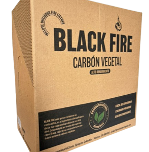 BLACK FIRE Premium Carbón Vegetal de alta calidad